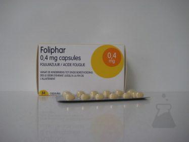FOLIPHAR 0,4 MG (84CAPS)