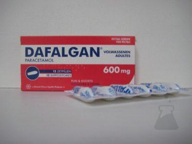 DAFALGAN 600 MG VOLW (12SUPP)