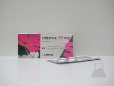 CETIRIZINE SANDOZ 10 MG (20TABL)