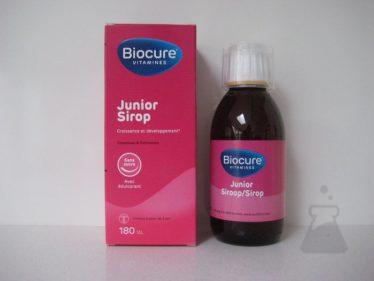 BIOCURE JUNIOR SIROOP Z/SUIKER (180ML)