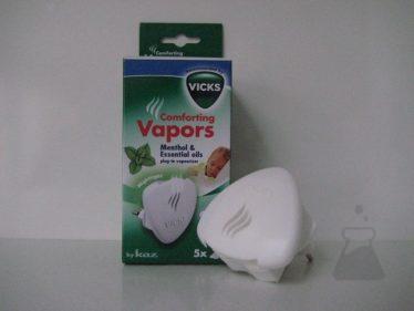 VICKS COMFORTING VAPORS + 5 PADS
