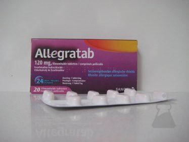 ALLEGRATAB 120 MG (20TABL)