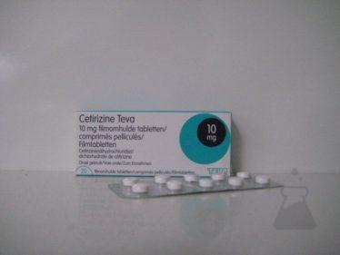 CETIRIZINE TEVA 10 MG (20TABL)