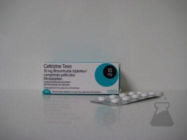 CETIRIZINE TEVA 10MG (100TABL)