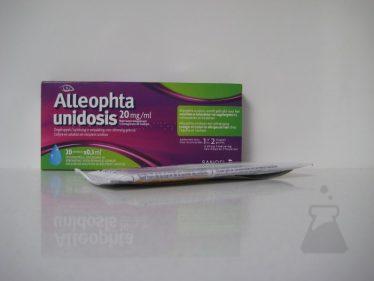 ALLEOPHTA OOGDRUPPELS UD 20MG/ML (20STUK)