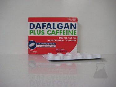 DAFALGAN PLUS CAFFEINE 500/65MG (20TABL)