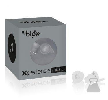 BLOX  XPERIENCE MUSIC TRANSPARANT 1PAAR