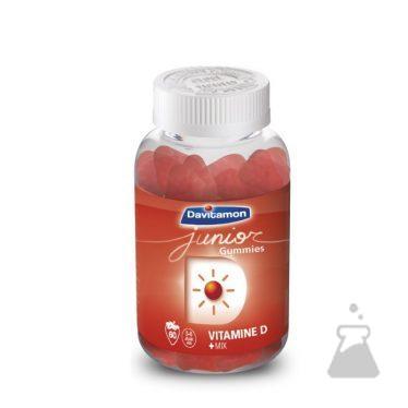 DAVITAMON JUNIOR AARDBEI GUMMIES (60STUK)
