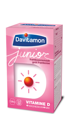DAVITAMON JUNIOR FRAMBOOS (120TABL)