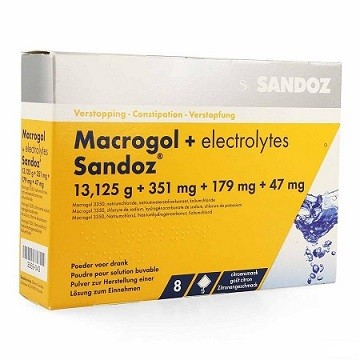 MACROGOL +ELECTROLYTEN SANDOZ (8ZAK)