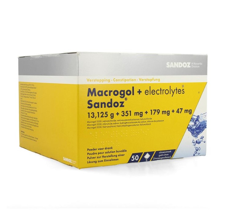 MACROGOL + ELECTROLYTEN SANDOZ (50ZAK)