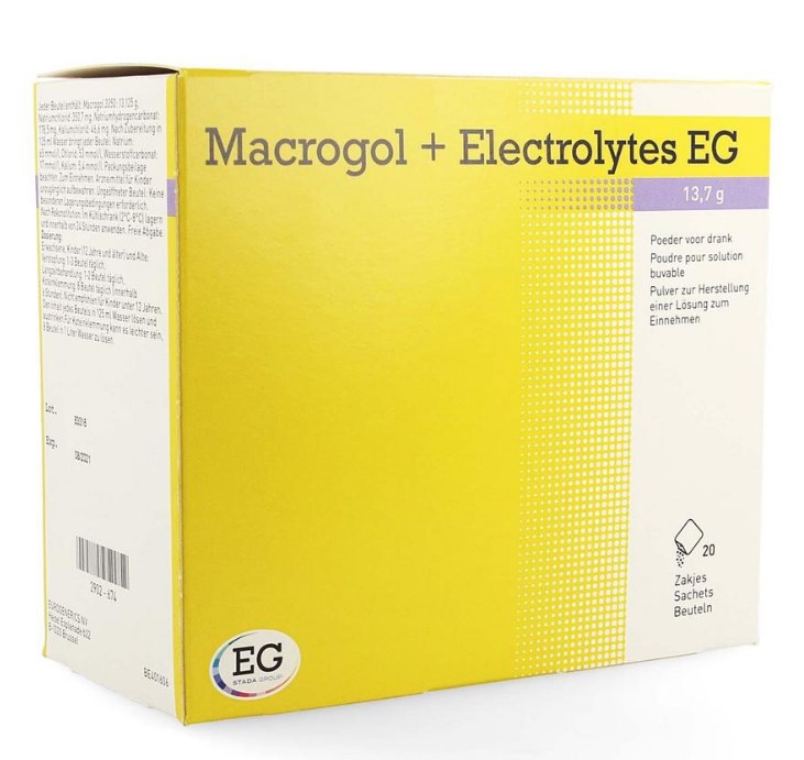 MACROGOL + ELECTROLYT EG (20ZAK)