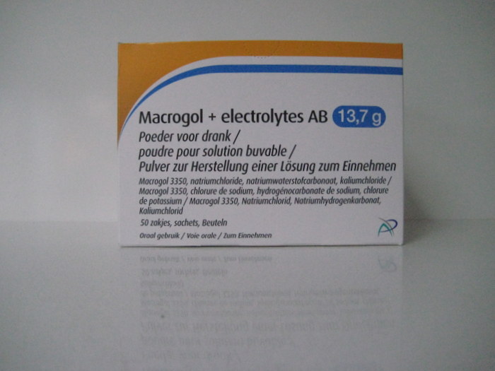 MACROGOL + ELECTROLYTES AB 13,7G (50ZAK)