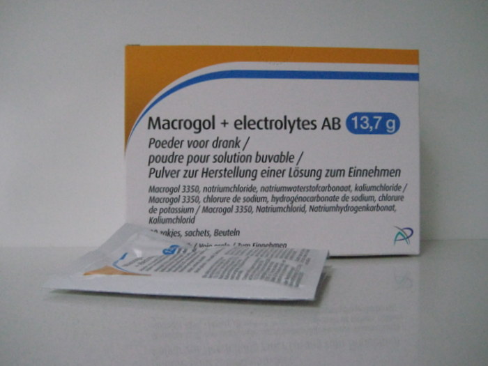 MACROGOL + ELECTROLYTES AB 13,7 G (30ZAK)