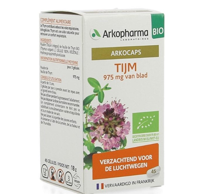 ARKOCAPS  TIJM BIO (45CAPS)